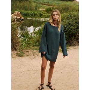 NWT Free People Sweater Tunic XL